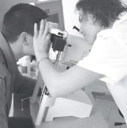 Изследване ефекта на Ентан върху съдовете в преден очен сегмент чрез ин виво конфокална микроскопия