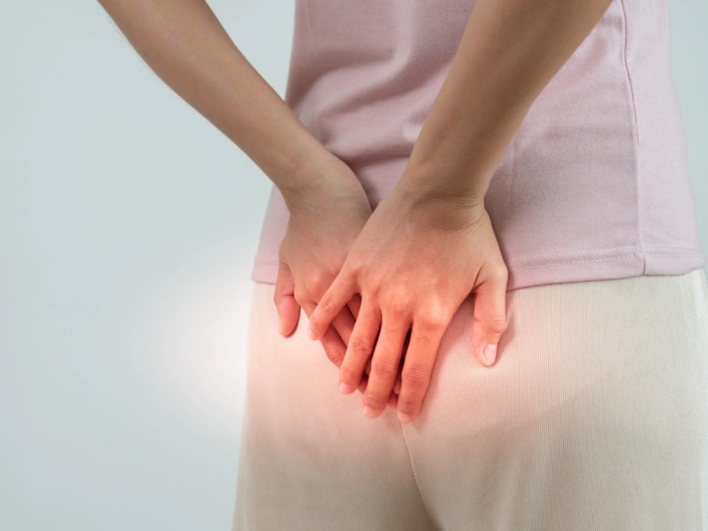 Кървене при хемороиди